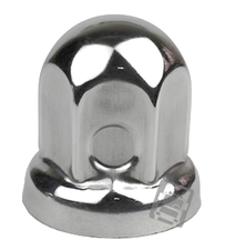 XXL - STAINLESS STEEL WHEEL NUT COVER 33MM - 51MM HIGH