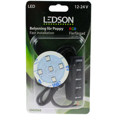 LEDSON - LUCE LED PAPAVERO - RGB - CONNESSIONE DIRETTA -10-40V