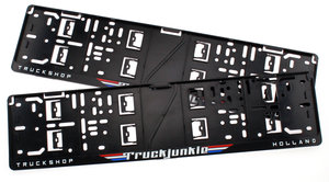 TRUCKJUNKIE TRUCKSHOP HOLLAND - BANDIERE - PORTATARGA