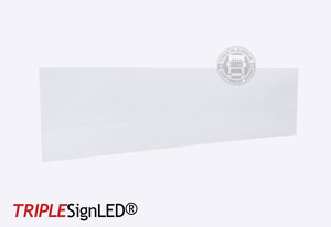 Piastra frontale TripleSign® - BIANCO