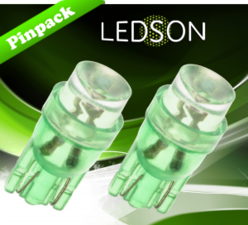 LED GROEN 1 diode 24V W5W 