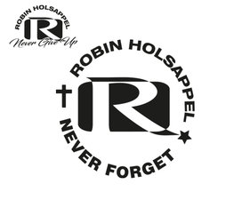 ROBIN HOLSAPPEL - NEVER FORGET - ADESIVO DA TAGLIO