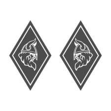 ADESIVO PER SCUDO AD ANGOLO VIKING