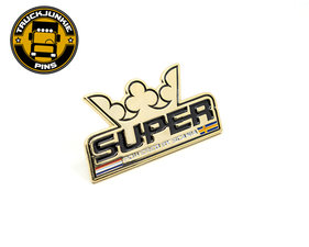 PIN - SUPER _ POWERED BY SCANIA - GOLD EDITION