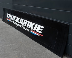 SCHMUTZFÄNGER GUMMI * 3D DE_LUXE * TRUCKJUNKIE / WE SHARE YOUR PASSION - 250X40