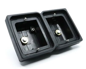 CUSTODIA IN GOMMA DOPPIA - LAMPADE QUADRATE SVEDESE
