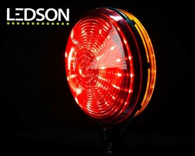 LEDSON - LAMPADA SPAGNOLA LED - ROSSO/ARANCIONE