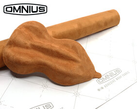 OMNIUS  - ADHESIVE WRAP FABRIC - ALCANTARA - MARRONE