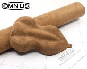 OMNIUS  - TESSUTO ADESIVO WRAP - ALCANTARA - CAMEL