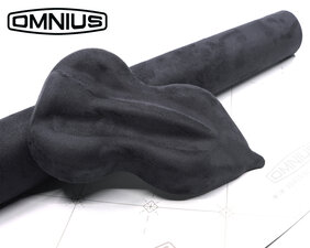 OMNIUS  - ADHESIVE WRAP FABRIC - ALCANTARA - CARBONE