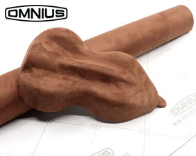 OMNIUS  - TESSUTO ADESIVO WRAP - ALCANTARA - CHOCO