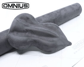 OMNIUS  - TESSUTO ADESIVO WRAP - ALCANTARA - GRIGIO