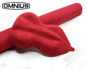 OMNIUS  - TESSUTO ADESIVO WRAP - ALCANTARA - ROSSO