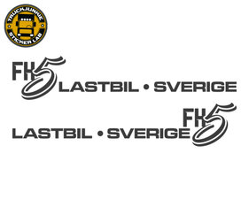 FH5 - LASTBIL SVERIGE - STICKER