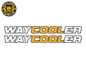 WAYCOOLER - BICOLORE STICKER