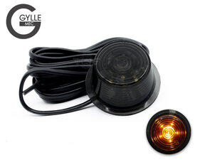 GYLLE - BLACK LINE - LAMPADA A LED BROADSIDE - ARANCIONE | FUMO