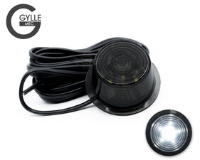 GYLLE - LINEA NERA - LUCE ANTERIORE A LED - XENON BIANCO FUMO