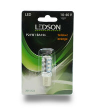 LEDSON - P21W / BA15S - 12SMD LED - 10-40V - ARANCIA