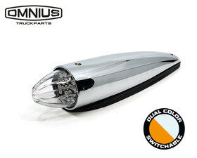 OMNIUS - TORPEDOLAMP LED - DUAL COLOR - ARANCIA / BIANCO