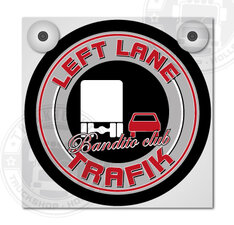 LEFT LANE TRAFFIC - BANDITO CLUB - LIGHTBOX DELUXE - SET PIASTRA FRONTALE