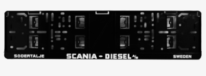 PORTATARGA SCANIA DIESEL A/B