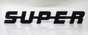 SUPER EMBLEM - BLACK -
