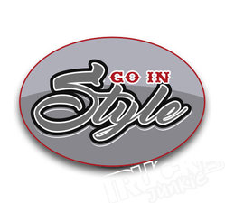 GO IN STYLE - STICKER