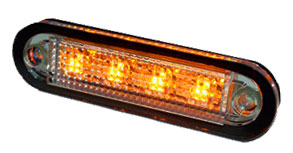 Oranje-C2-98 LED LATH ALLUMINAZIONE 12-24V