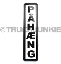 Pahaeng Plate Black - 40x10cm