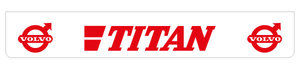 TITAN 250X40 SPATLAP - ACHTERBUMPER - ROOD!