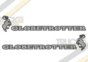 GLOBETROTTER ALCI - ADESIVO BICOLORE