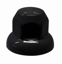 COPRIDADO RUOTA IN PLASTICA 33 MM - NERO