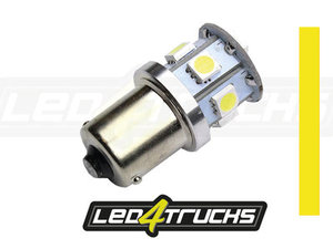 GIALLO - 9xLED SMD 10-30V - BA15s